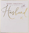 Reflections Wonderful Husband Christmas Card