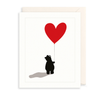 Bear & Heart Balloon Card