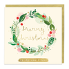 Whistlefish One I Love Wreath Christmas Card