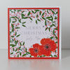 Belly Button Floral Mum Christmas Card