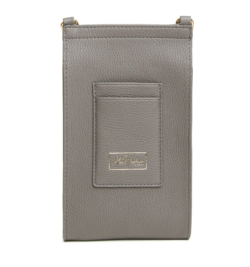 Alice Wheeler Slate Mini Bloomsbury Phone Bag