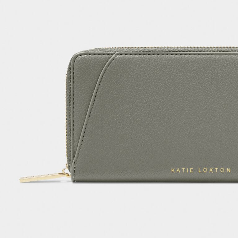 Katie Loxton Hana Purse in Graphite Green