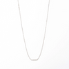 Miramira Silver Figaro Cable Chain Necklace