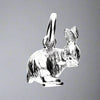 Children's Sterling Silver Small Bunny Necklace