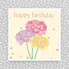 Flowers Happy Birthday Card