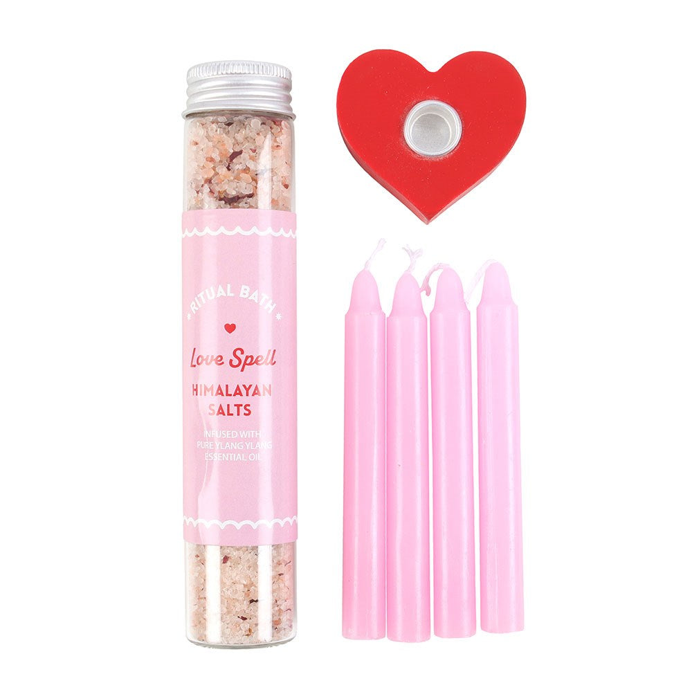 Love Spell Ritual Bath Set