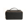 Alice Wheeler Black Nappa Train Case