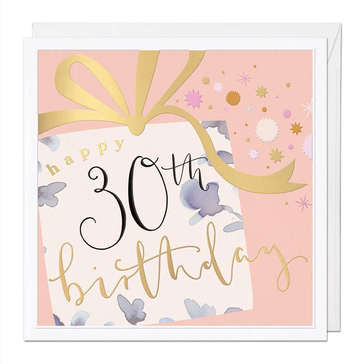 Whistlefish Happy 30th Birthday Card