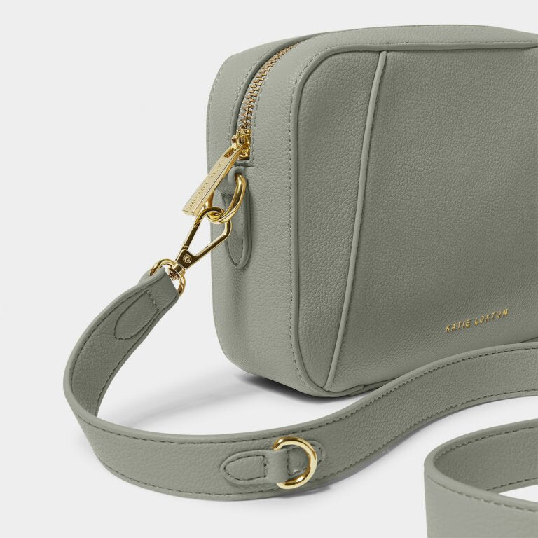 Katie Loxton Hana Crossbody Bag in Graphite Green