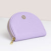 POM Lilac Textured Faux Leather Coin Purse