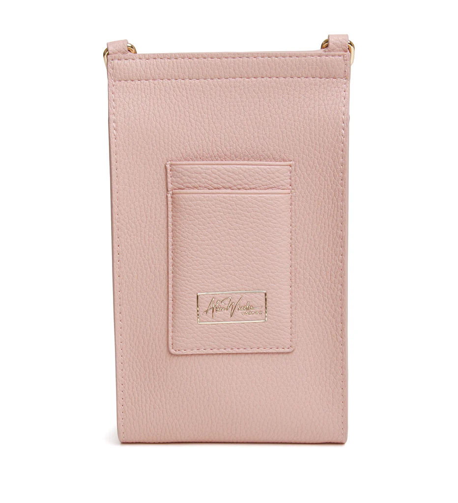 Alice Wheeler Blush Pink Mini Bloomsbury Phone Bag