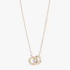 Miramira Circle Link Stainless Steel Necklace