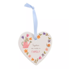 Love Life Ceramic Heart - Family