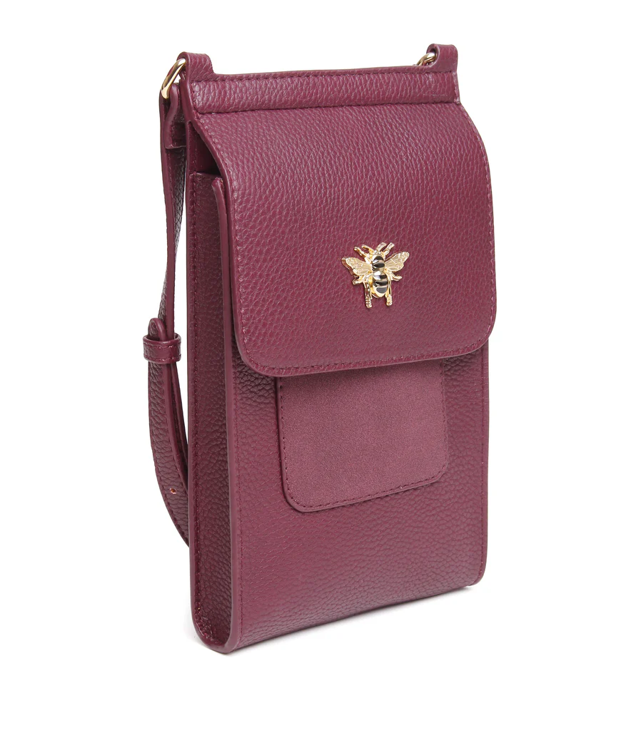 Alice Wheeler Fig Mini Bloomsbury Phone Bag