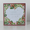 Belly Button Foliage Heart Wife Christmas Card