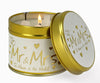 Lily-flame Mr & Mrs Scented Tin