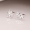 POM Sterling Silver Dragonfly Stud Earrings