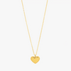 Miramira Heart Gold Plated Stainless Steel Necklace