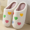 Multicolour Heart Slippers