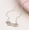 POM Silver Plated Shooting Star Necklace