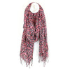 POM Pink Mix Floral Print Modal Scarf