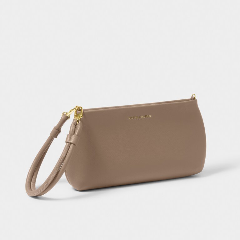 Katie Loxton Asha Wristlet in Mocha