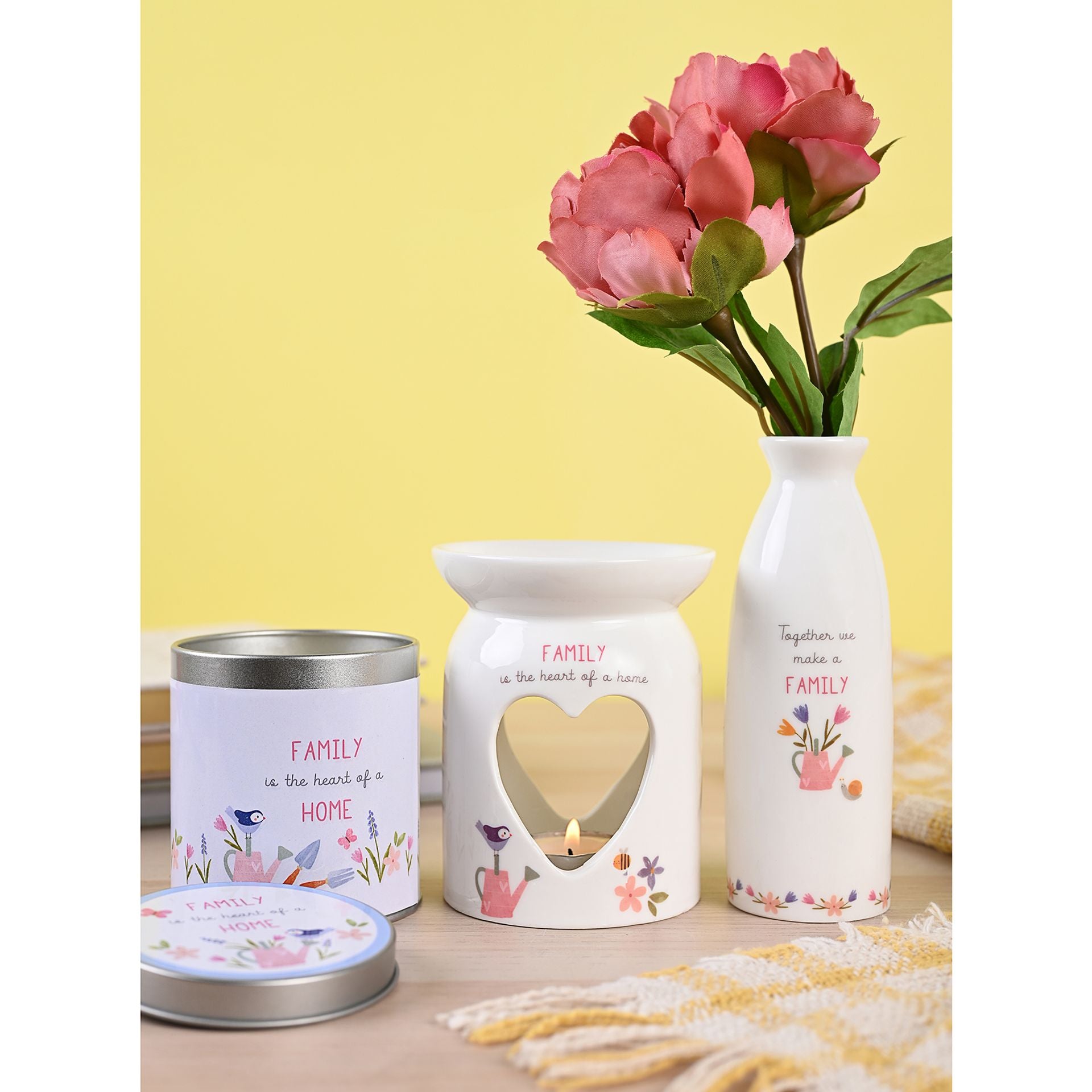 Love Life Wax Melt Burner - Family