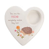 Love Life Ceramic Tea Light Holder - Friend