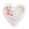 Love Life Ceramic Tea Light Holder - Family