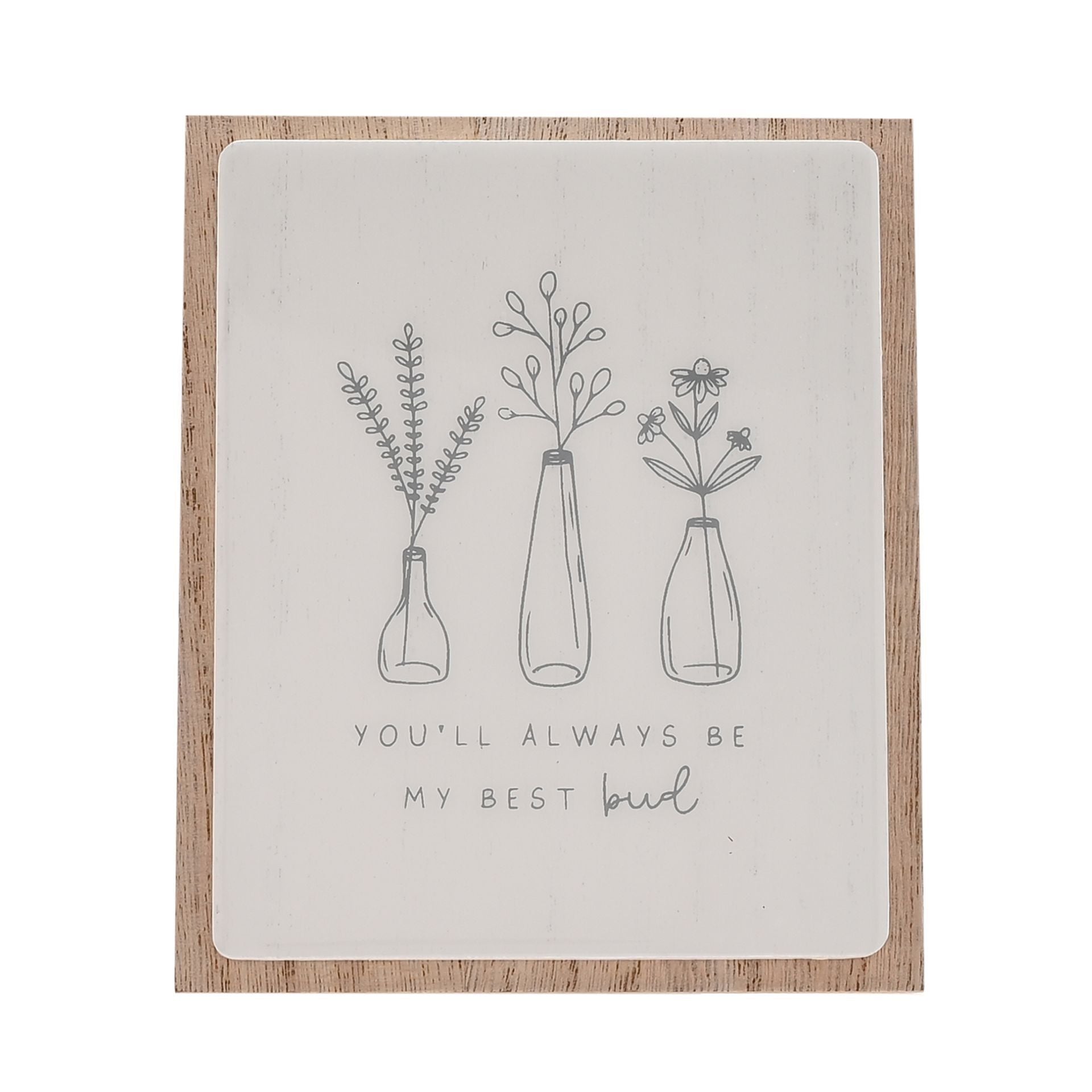 Moments Layered Plaque - Best Buds