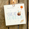 Ginger Betty Happy Birthday Great Grandson Card