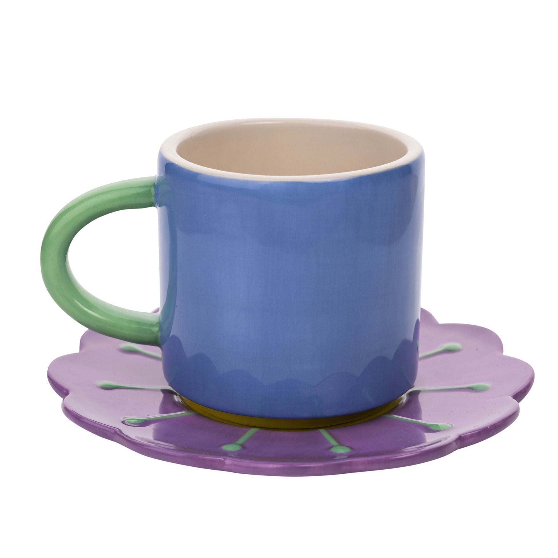 Raspberry Blossom Mug & Coaster Set