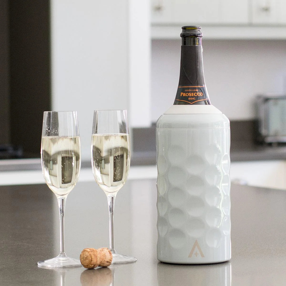 Champagne & Wine Bottle Cooler - Grey