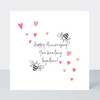 Sweet Little Words You Bee-Long Together Anniversary Card