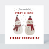 Holly Jolly Mum & Dad Christmas Card