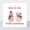 Holly Jolly Both Of You Christmas Card