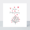 Sweet Little Words Our Love Keeps Growing Card