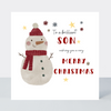 Holly Jolly Son Christmas Card