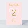 Wonderful You Age 2 Card - Foil