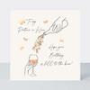 Camille Partner in Wine Birthday Card