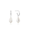 Ania Haie Pearl Mini Hoop Earrings