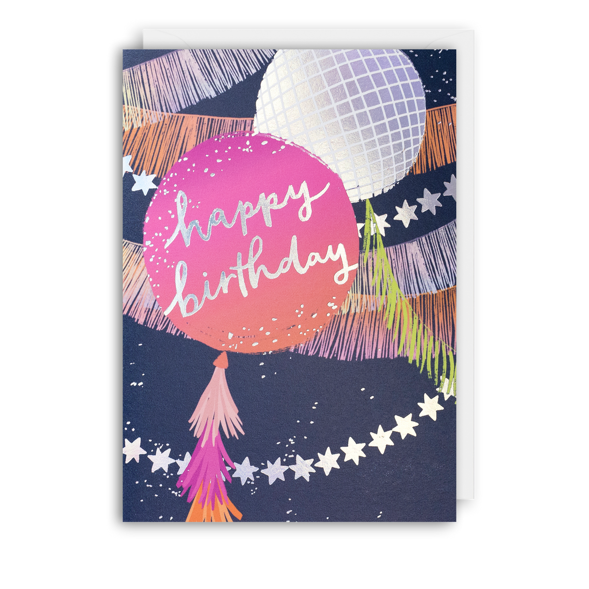 Limoncello Happy Birthday Balloon Card