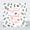 Evergreen Special Friend At Christmas Card