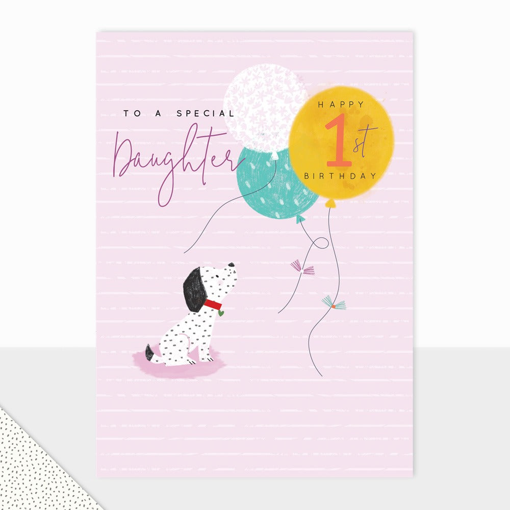 Halcyon Daughter 1st Birthday Card