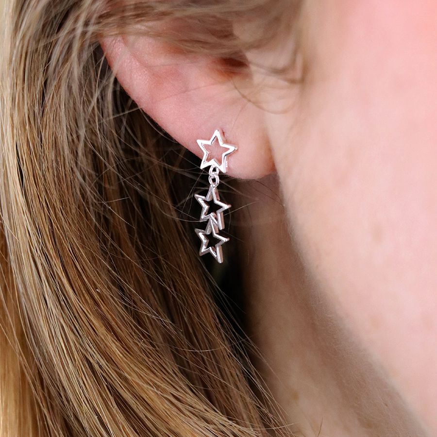 Star on sale earring set