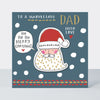 Juniper Marvellous Dad Christmas Card