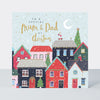 Mistletoe & Wine To A Special Mum & Dad Christmas Card