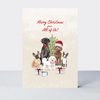 Pawfect Christmas From All of Us Card