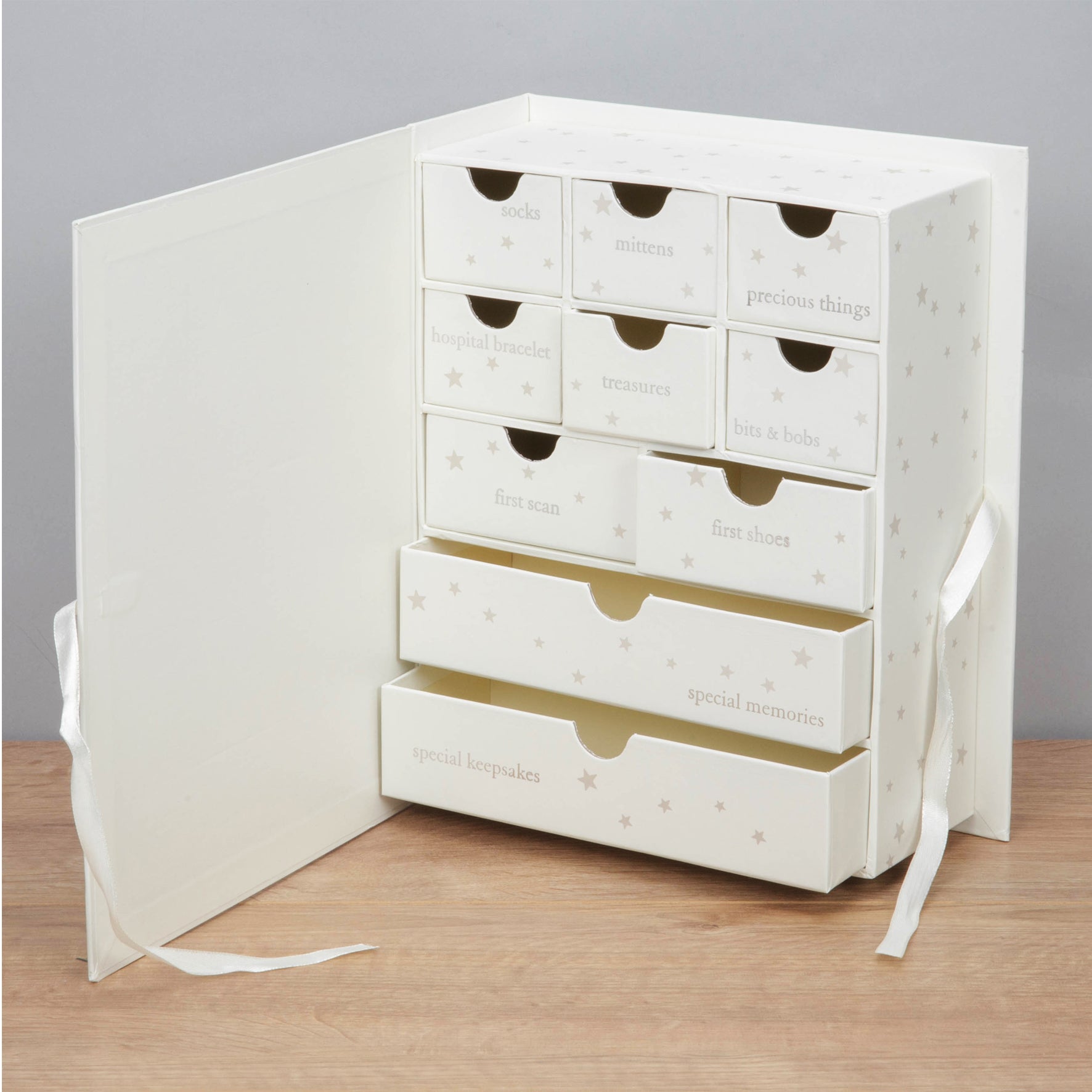 Keepsake box cheap with drawers