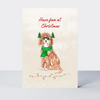 Pawfect Christmas Have Fun Dog Card